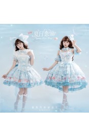 Mewroco Summer Love Song JSK and OP(Pre-Order/Full Payment Without Shipping)